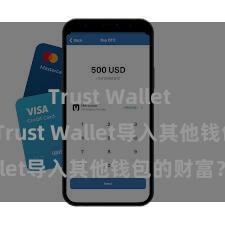 Trust Wallet 奈何通过Trust Wallet导入其他钱包的财富？